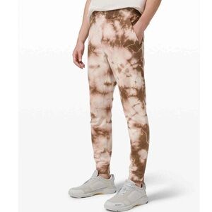 lululemon athletica Men's Brown Tie-Dye Joggers Size L
